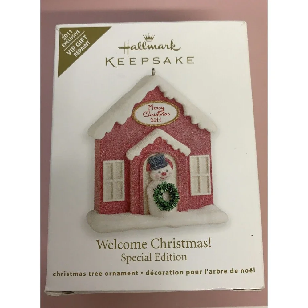 Hallmark 2011 Welcome Home House Christmas Special Edition Ornament